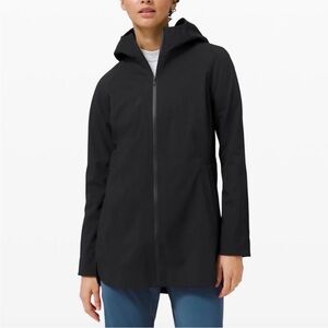 Lululemon Glyde Along Softshell Jacket Black Size 2